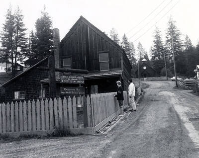 First courthouse in Idaho