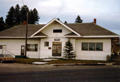 Building was formerly a depot