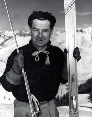 Lowell Thomas. Sun Valley, Idaho.