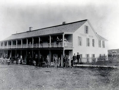 Challis House on Main Street above Legion hall. Challis, Idaho.