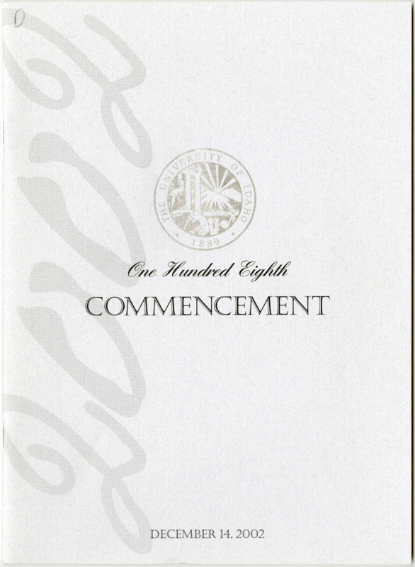 One Hundred Eighth Commencement