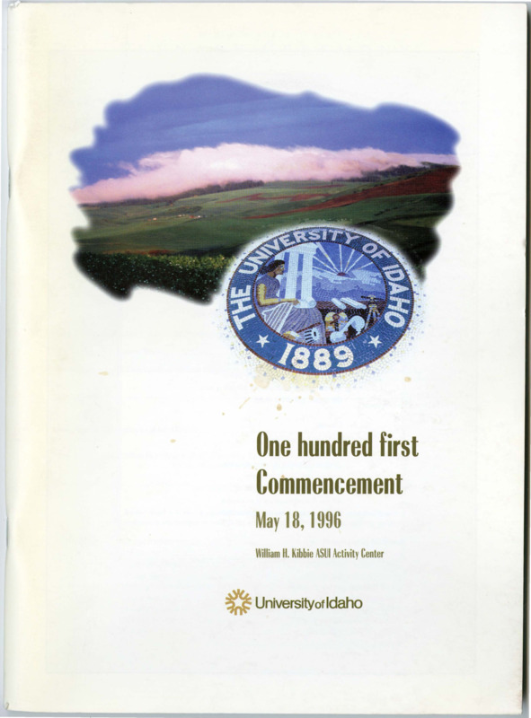 One Hundred First Commencement