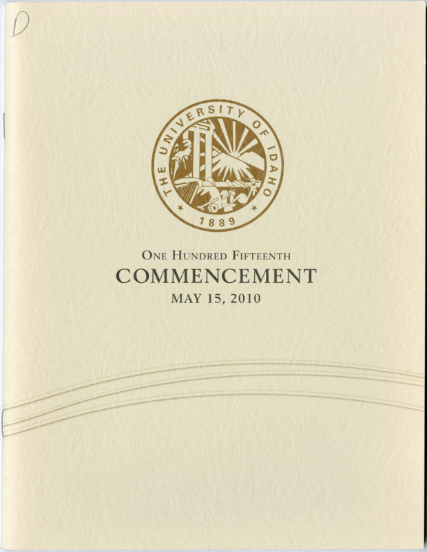 One Hundred Fifteenth Commencement