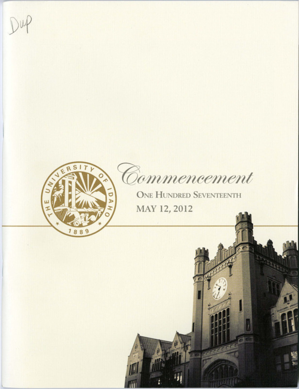 One Hundred Seventeenth Commencement