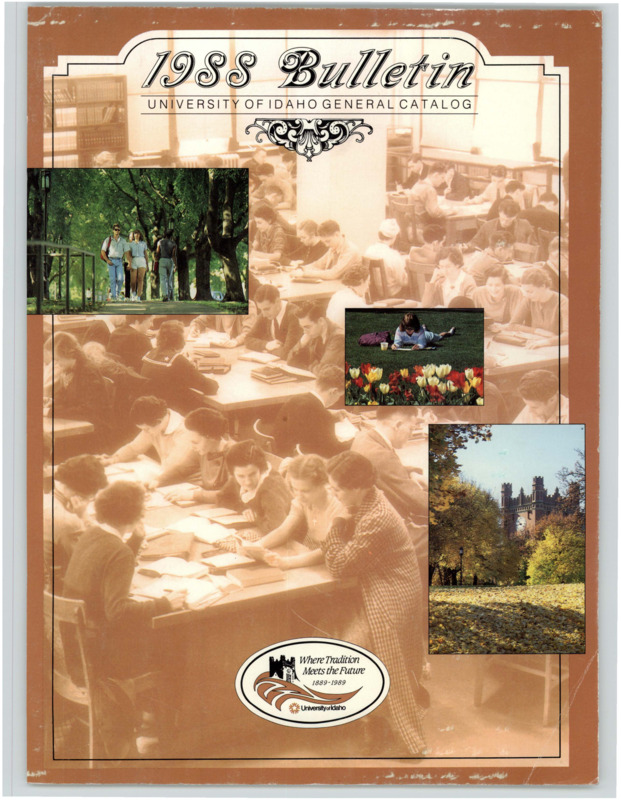 Scan of course catalog booklet, Vol. LXXXIV, No. 1