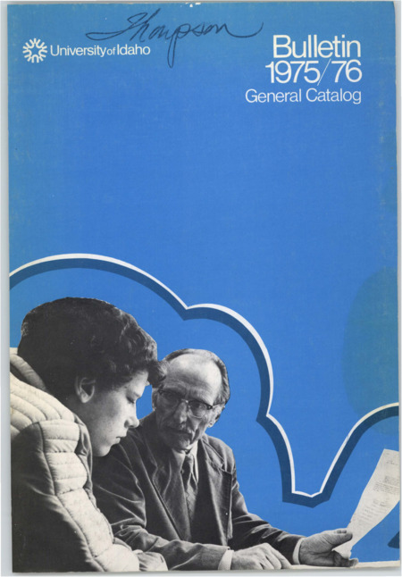 Scan of course catalog booklet, Vol. LXXI, No. 1