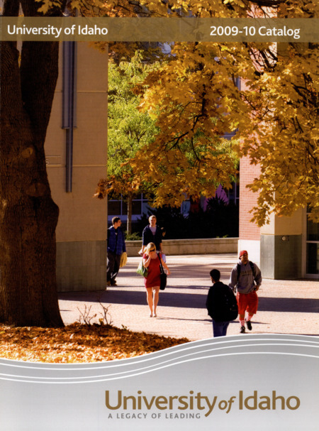 Scan of course catalog booklet