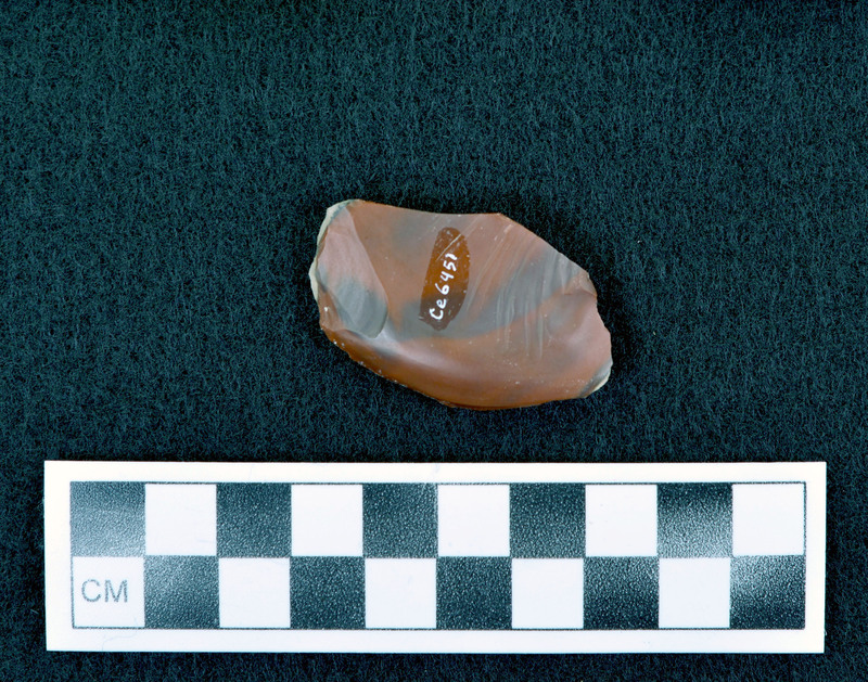 Not heat treated, associated w/Ce.6450 Reds, from Shell Wyoming, color varies, quality varies, most abundant supply of material I've found yet, didn't respond to heat at 400-500 degrees for 4 hours, none of this is heat treated. (D. Crabtree)