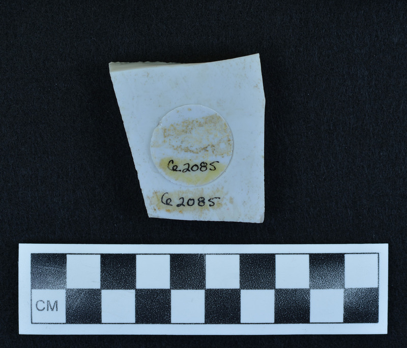 This object is two pieces, a positive and a negative cone. Donald E. Crabtree made this with opaque grey glass to demonstrate the cone principle. Mentioned in several correspondence: CE_B1_F4-Item16, CE_B2_F4-Item90, CE_B29_F12-Item7. Other cone experiments can be seen CE_CB_D1_795 - CE_CB_D1_797.