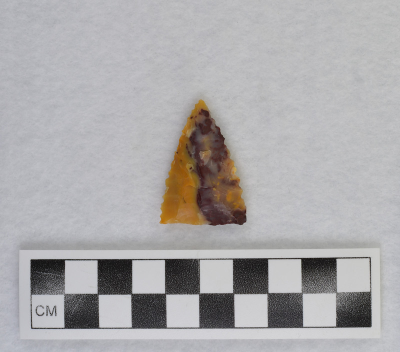 Originally two points were assigned this number, one was changed to Ce.10115. Not by Crabtree, possibly by Jacques Tixier. Material looks like it's from Magnev Desert, Algeria. (GT)