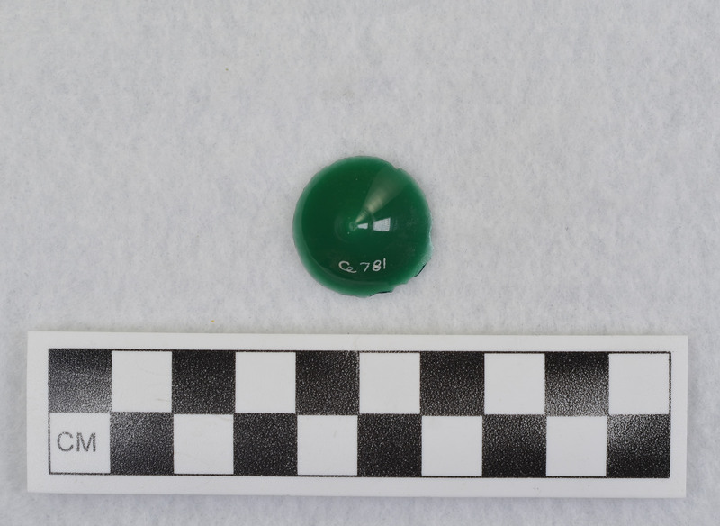 Detached from glass panel w/BB - see the Flintworker film. (GT)