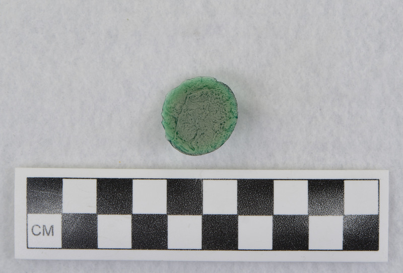 Detached from glass panel w/BB - see the Flintworker film. (GT)