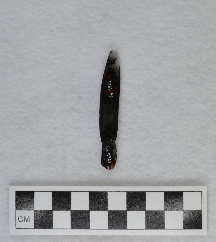 Removed from rounded portion of hinge fracture