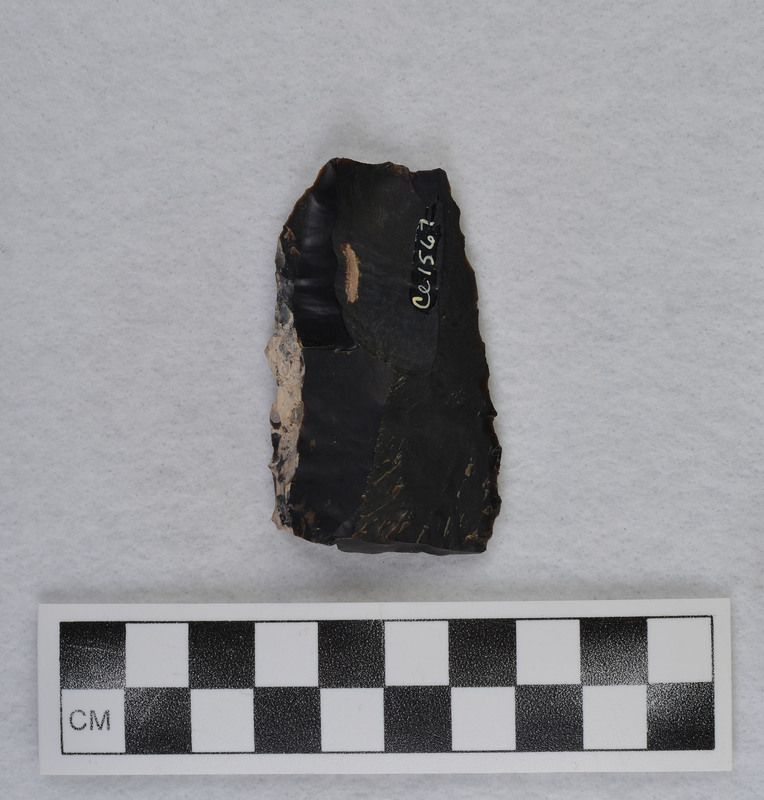 Shows difference of surfaces after heat treatment