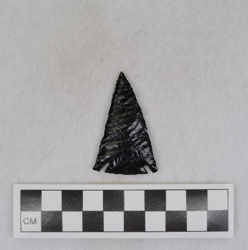 Corner notched, Titmus flaking