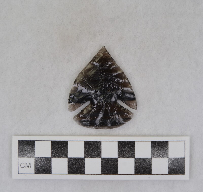 Large, corner notched