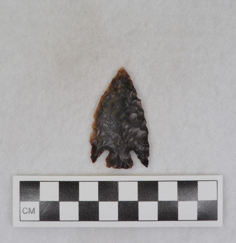 Large, corner notched