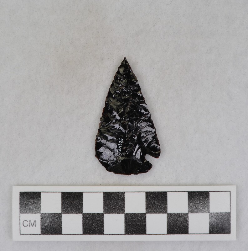 One corner notch, unfinished?