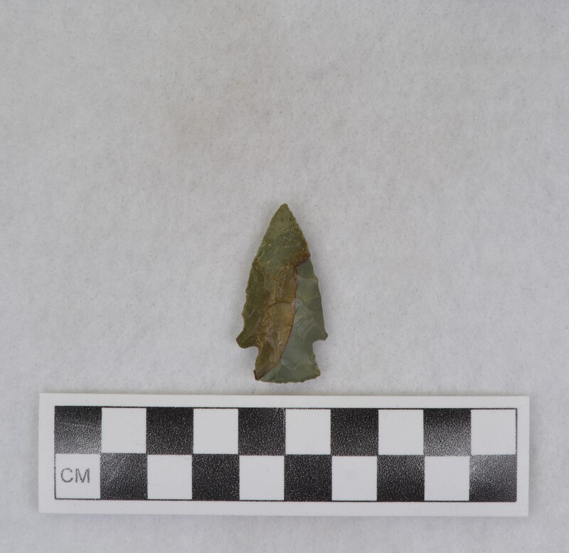 Corner notched, stemmed