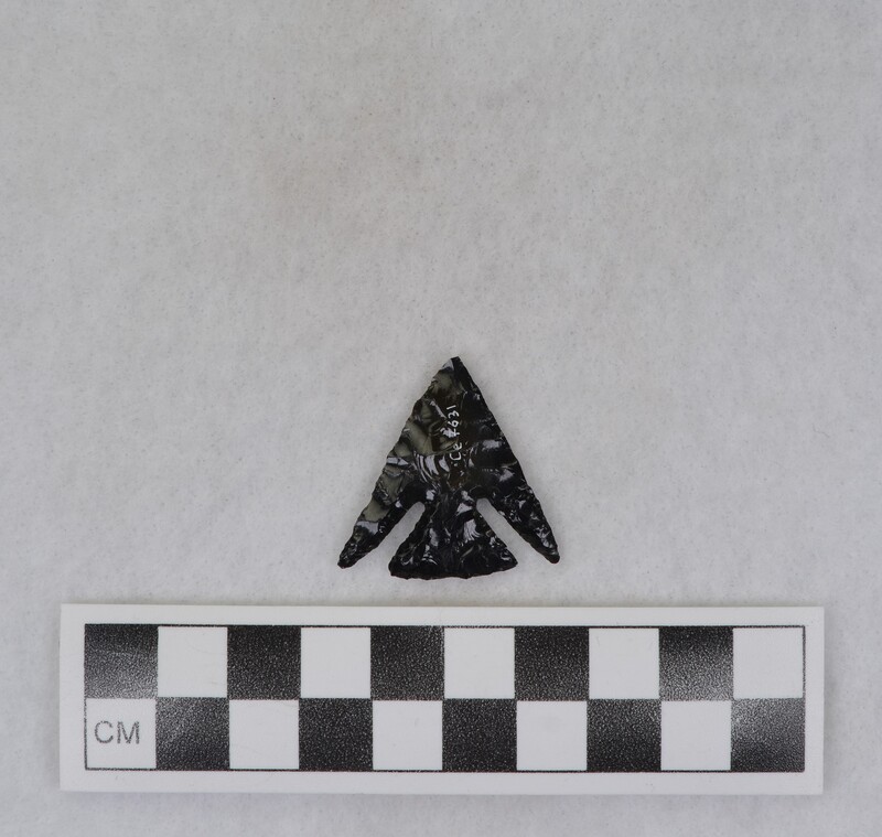 Corner notched triangular