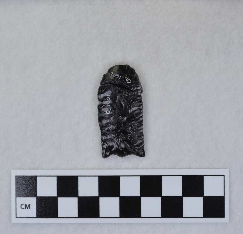 Tip collapsed upon fluting, mends w/Ce.1002