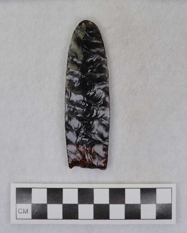 Parallel diagonal flaked Titmus technique one face