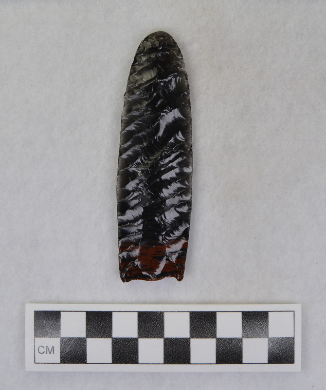 Parallel diagonal flaked Titmus technique one face