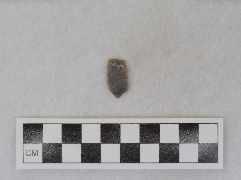 Channel flake fragment, mends w/Ce.1038
