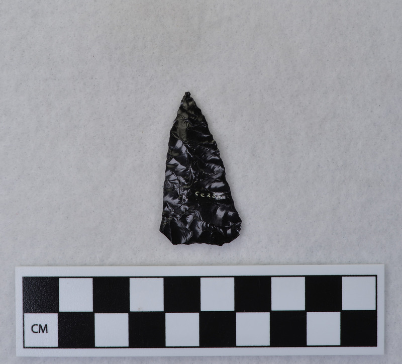 Triangular, parallel diagonal flaked