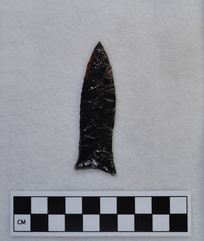 Flared indented base, Titmus flaking