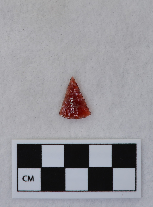 Unnotched. Material: red tail light lens.