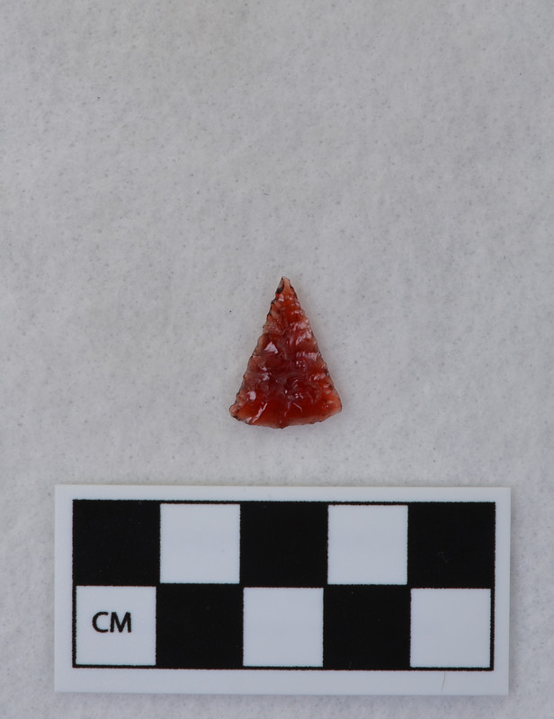 Unnotched. Material: red tail light lens.