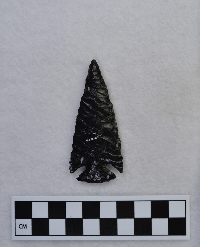 Large, corner notched