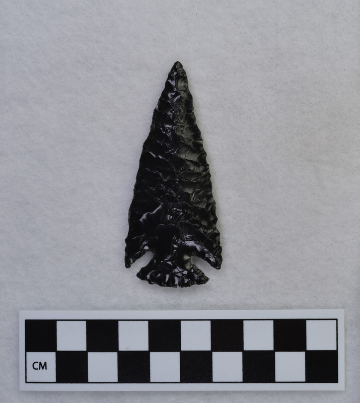 Large, corner notched