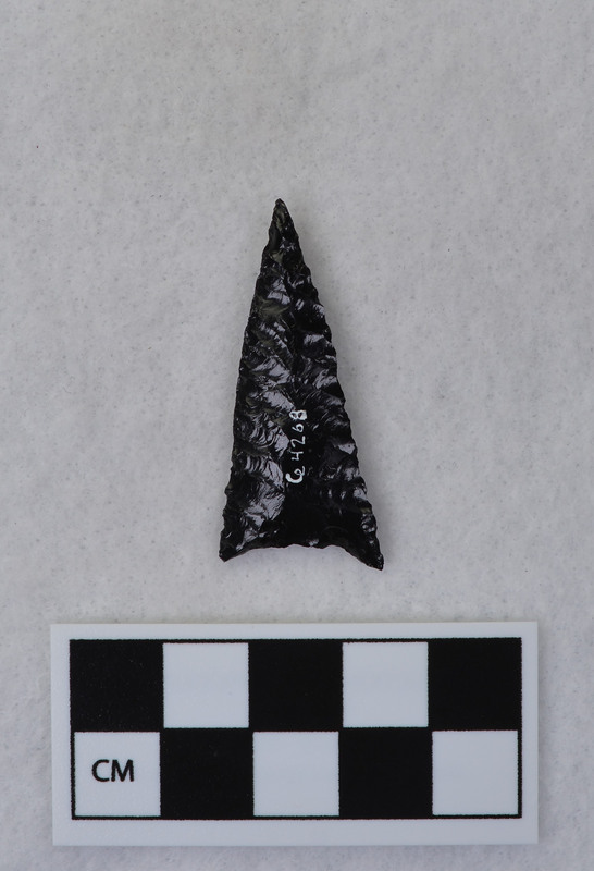 Triangular w/indented base