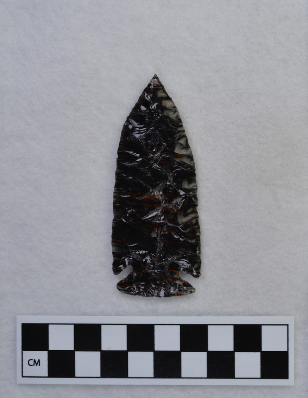 Large, corner notched