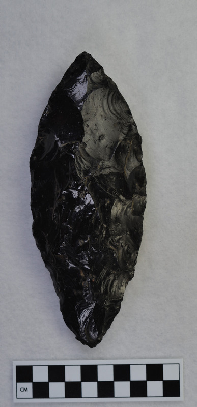 Ground heavily on one margin