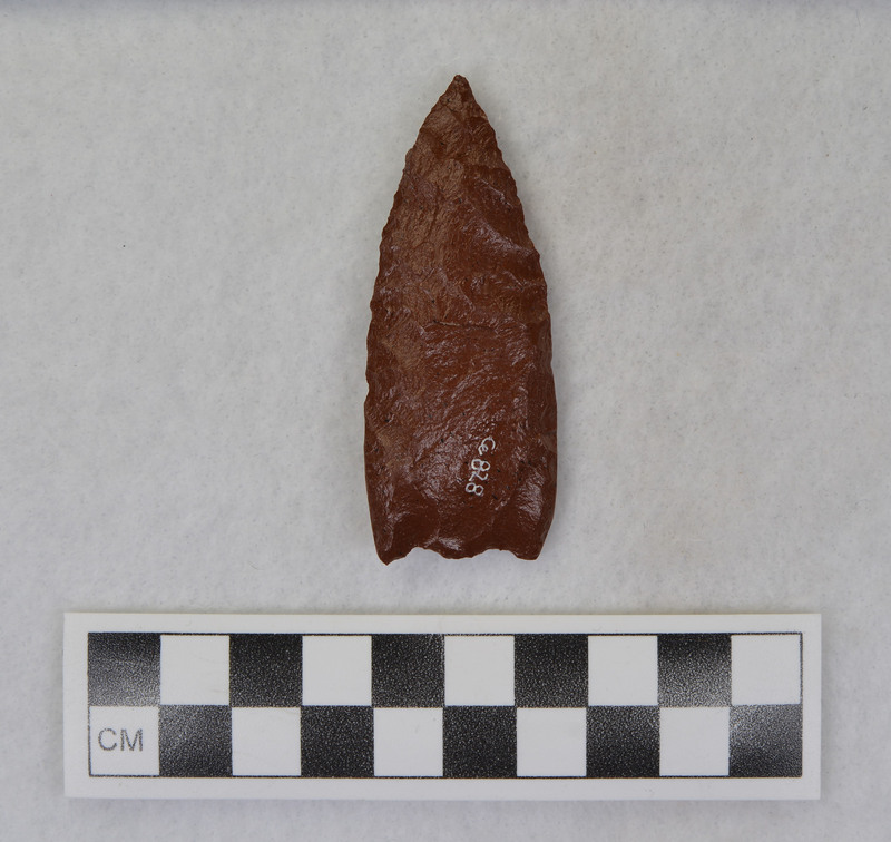 Fluted Channel flakes removed by direct percussion with hammerstone. (GT)