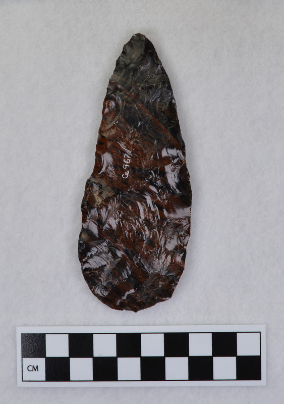 This was in a box with Clovis replicas and was probably intended to become one also. (JW)