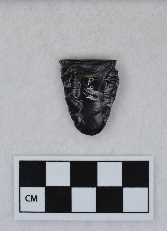 Folsom, tip collapsed upon fluting