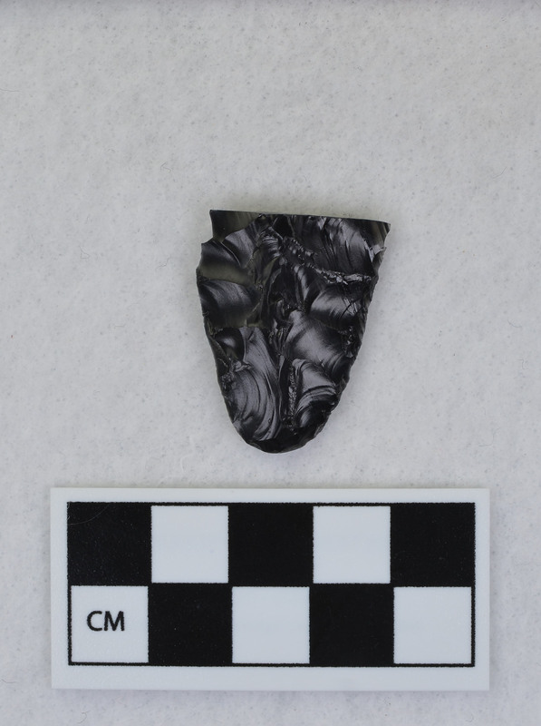 Folsom, tip collapsed upon fluting