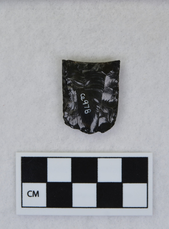 Folsom basal section, ground margins Broken while fluting. (JW)