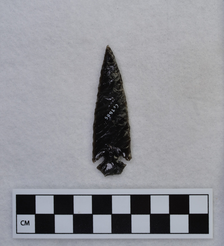 Corner notched, Titmus flaking