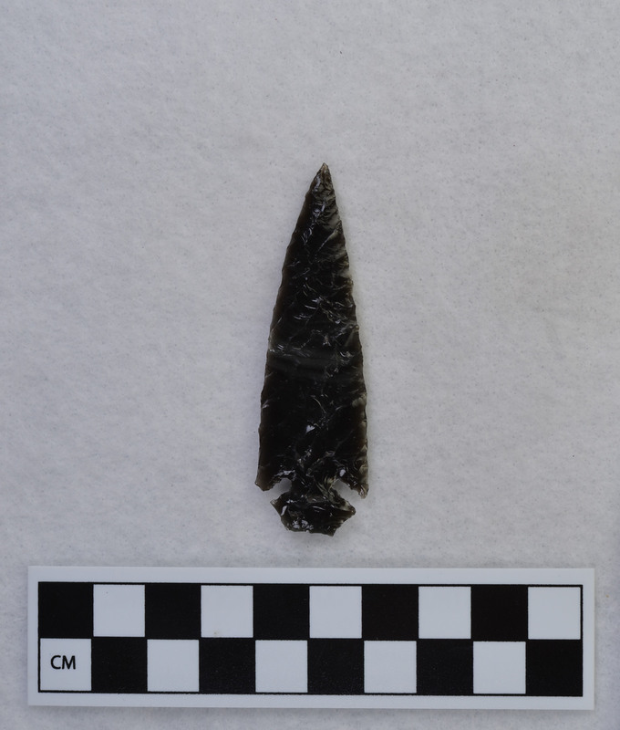 Corner notched, Titmus flaking