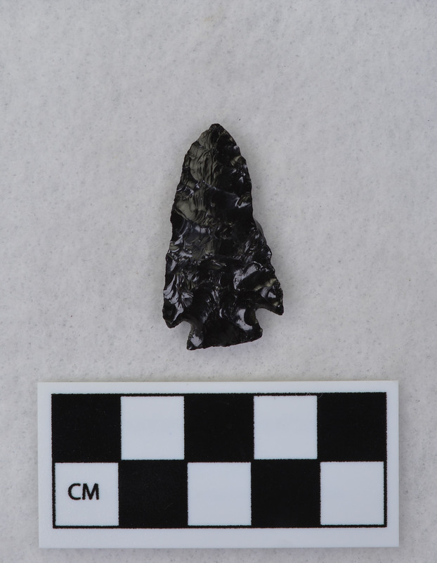 Corner notched Material: red tail light lens.