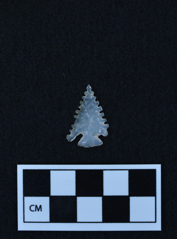 Corner notched, serrated, heat treated