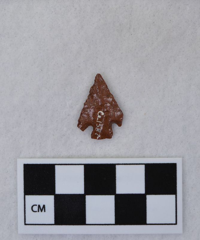 Small, corner notched