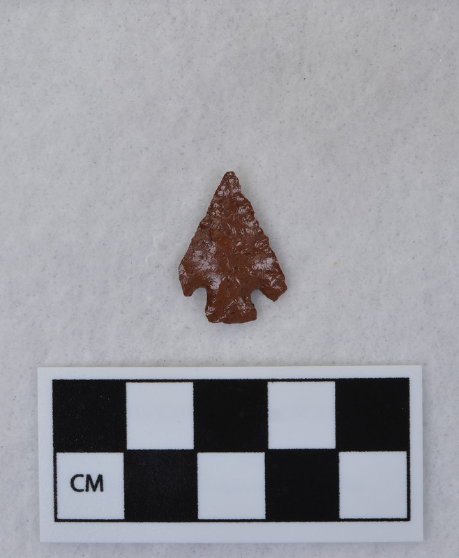 Small, corner notched