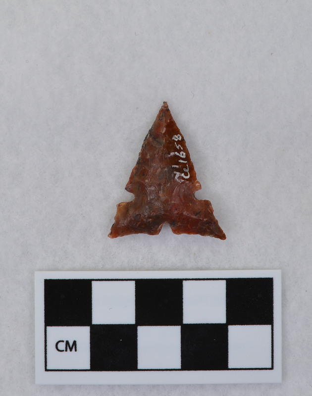 Heat treated, basal and side notched