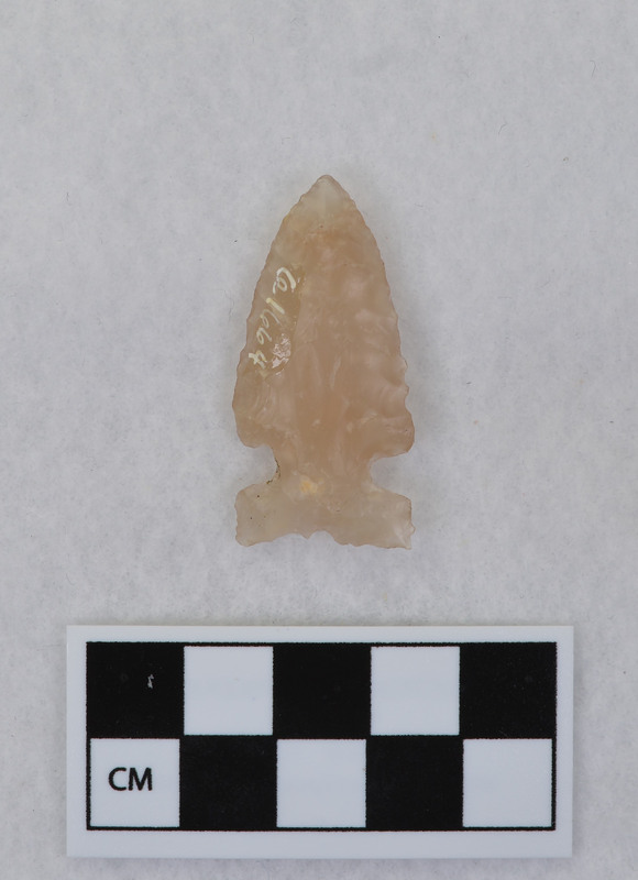 Heat treated, side and basal notched